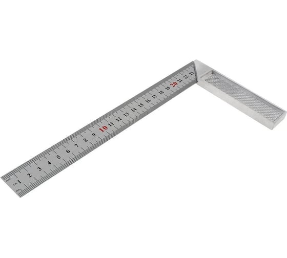 Угольник металлический столярно-строительный Vitatools 30 см Ugolnik-30*13sm 1