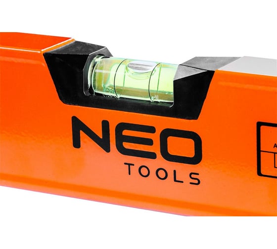 Уровень NEO Tools алюминиевый, спиртовой, 2 флакона, 80 см 71-083