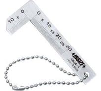 Фасочный шаблон INSIZE 0.5мм погрешность ±0.25мм 4844-1