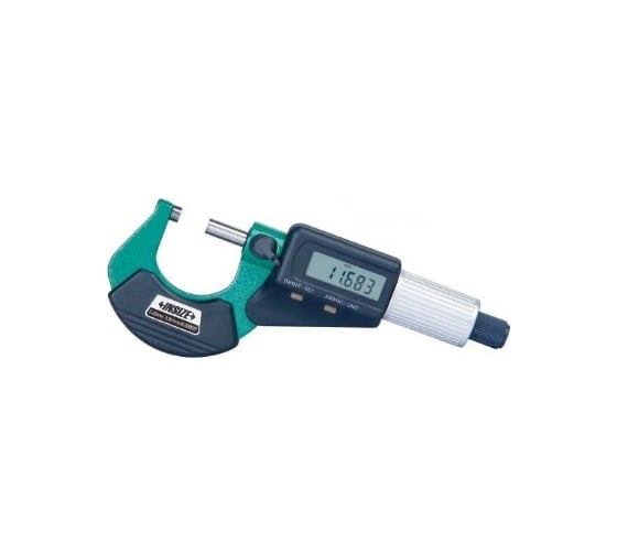 Микрометр INSIZE МКЦ-  50 диап 25-50мм/1-2 дел 0.001мм/0.00005 фрикционный барабан 3109-50A 1