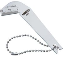 Шаблон INSIZE для измерения угла заточки сверл 4843-1