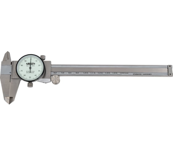 Штангенциркуль INSIZE Шцк-150 0.01мм вылет губок  40мм противоуд с вспом роликом 1311-150A