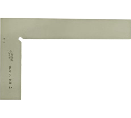 Поверочный угольник АЛЬФА-НДТ УП 160х100 кл.2 УП-00001681