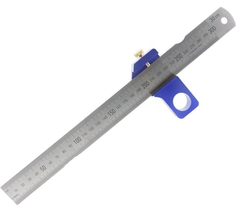 Металлическая линейка с держателем РеСоурс 300 мм RST.003.300