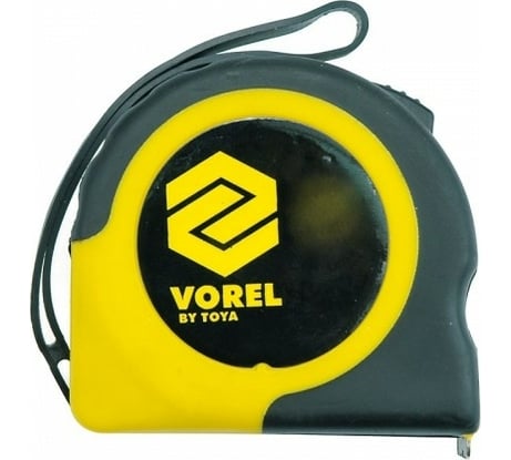 Рулетка VOREL 7,5м х 25мм обрезиненный корпус 10109