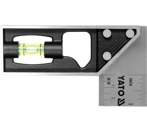 Угольник слесарный YATO 150мм c LIBELLA YT-70843