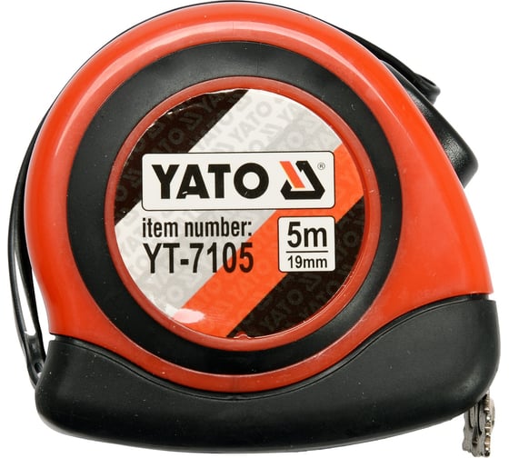 Рулетка YATO 5 метров YT-7105 1