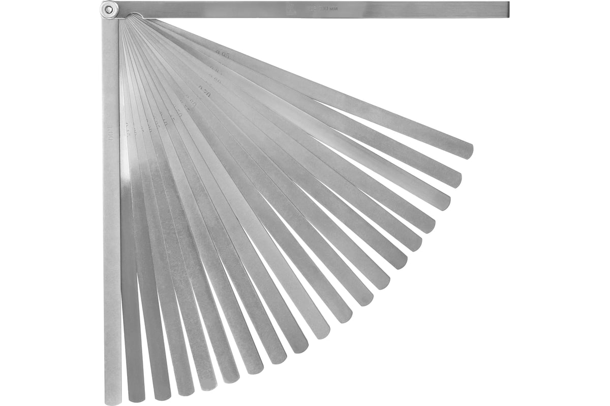 Набор щупов КАЛИБРОН N6 0,05-1 L=300 20 пластин госреестр № 79706-20 ...