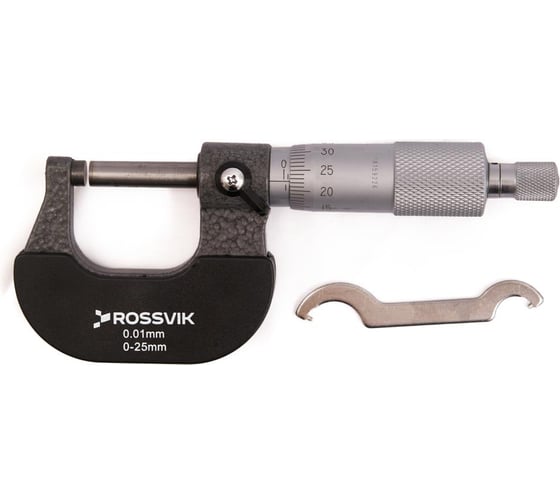 Микрометр Rossvik 0-25мм MCM025