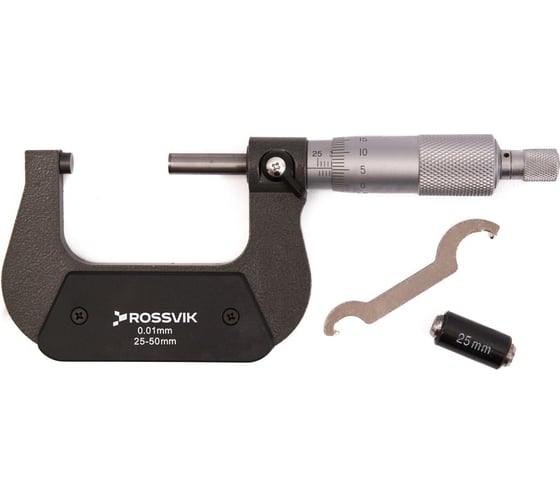 Микрометр Rossvik 25-50мм MCM050