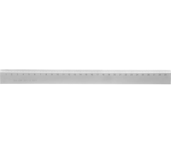 Утолщенная линейка Kinex (K-MET) 500х25х5мм DIN866/B 1007-02-050