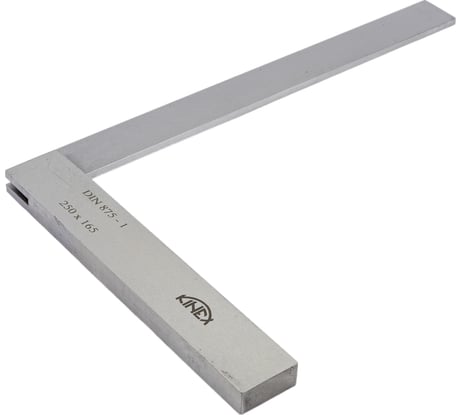 Поверочный угольник Kinex (K-MET) 250х165мм, Класс 1, DIN875 4026-12-025