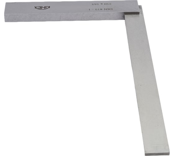 Поверочный угольник Kinex (K-MET) 250х165мм, Класс 1, DIN875 4026-12-025