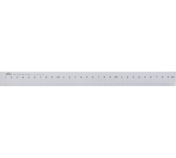 Утолщенная линейка Kinex (K-MET) 500х25х5мм DIN866/B 1012-02-050