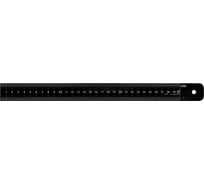 Стальная линейка Kinex (K-MET) 1000х31х1.0мм, BlackCoat, Класс 1 1023-02-100
