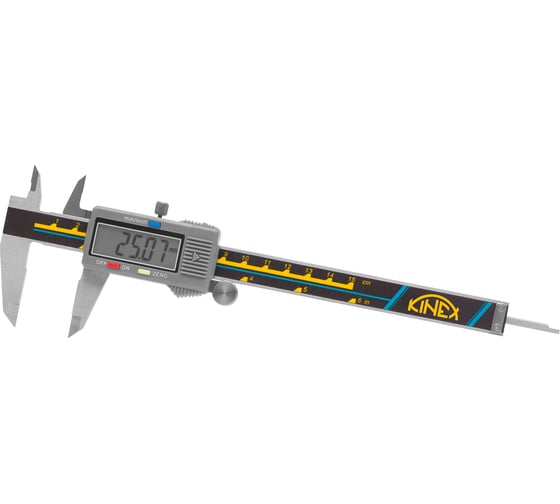 Электронный штангенциркуль Kinex (K-MET) ШЦЦ-1 200мм, 0.01мм, DIN862 6041-2