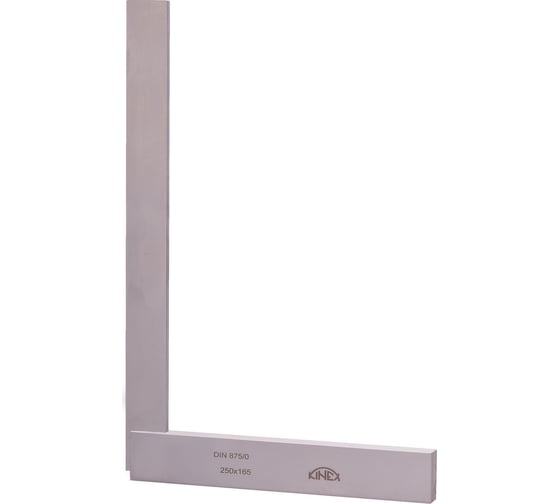Поверочный угольник Kinex (K-MET) 250х165мм, Класс 0, DIN875 4026-02-025