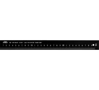 Утолщенная линейка Kinex (K-MET) 500х32х5мм DIN866/B BlackCoat 1012-04-050