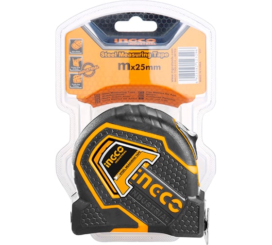 Рулетка INGCO 8*25 мм INDUSTRIAL HSMT8808.1