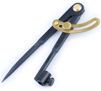 Циркуль разметочный GOLDRATIO с держателем для карандаша, 150 мм М00023640