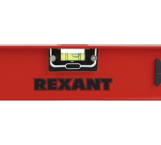 Уровень REXANT Рельс, алюминиевый, 400 мм, 3 глазка, 1 поворотный 12-9210