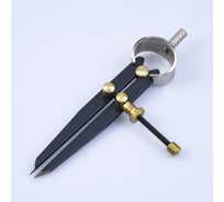 Кронциркуль пружинный прямой для наружных измерений GOLDRATIO 75 мм М00007861