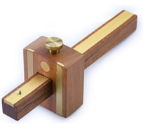 Рейсмус столярный с одной иглой GOLDRATIO 150 мм М00023647