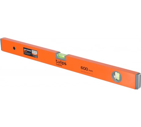 Уровень Tulips tools 2 глазка, 60 см II13-602