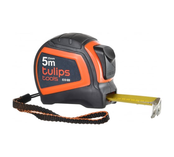 Рулетка с автоблокировкой Tulips tools 8 м/25 мм IS10-608 1