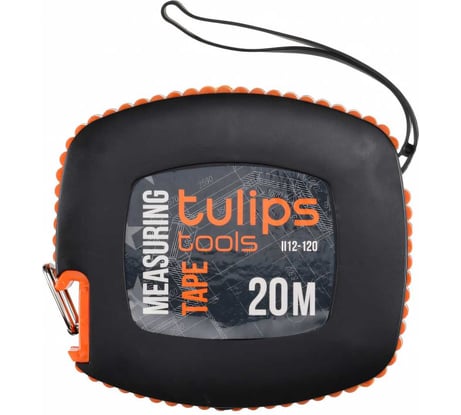 Геодезическая рулетка Tulips tools стальная, 20 м II12-120