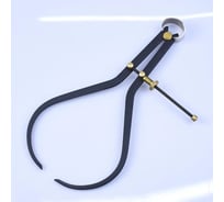 Кронциркуль пружинный изогнутый для наружных измерений GOLDRATIO 250мм М00007866