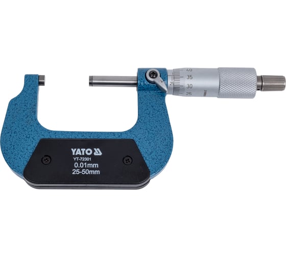 Микрометр YATO +/- 0,01мм 25-50мм YT-72301 371472301 092 1 1