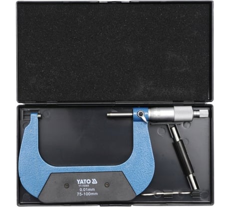 Микрометр YATO +/- 0,01мм 75-100мм YT-72303