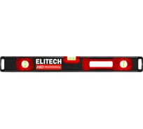 Уровень пузырьковый Elitech 40 см,3 глазка 320301 HD 207198