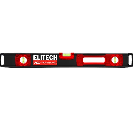 Уровень пузырьковый Elitech 40 см,3 глазка 320301 HD 207198