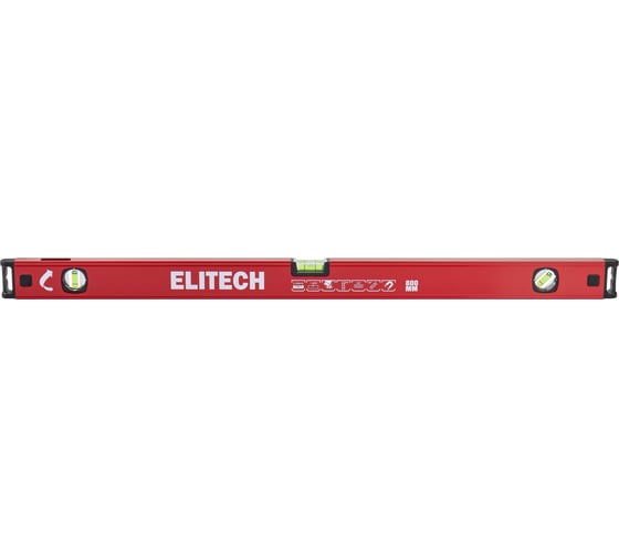 Уровень пузырьковый Elitech 80 см, магнитный, 3 глазка 320103 207194