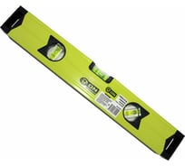 Уровень ON алюминиевый, магнитный, 3 глазка, 1 зеркальный, 40 см 05-04-040