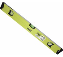 Уровень ON алюминиевый, магнитный, 3 глазка, 1 зеркальный, 60 см 05-04-060