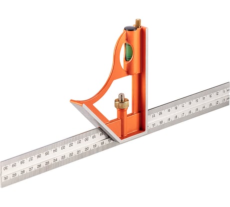 Многофункциональная линейка с уровнем NEO Tools 30 см, нержавеющая сталь 72-125