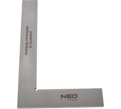 Прецизионный угольник NEO Tools DIN875/2 250x160 мм 72-024
