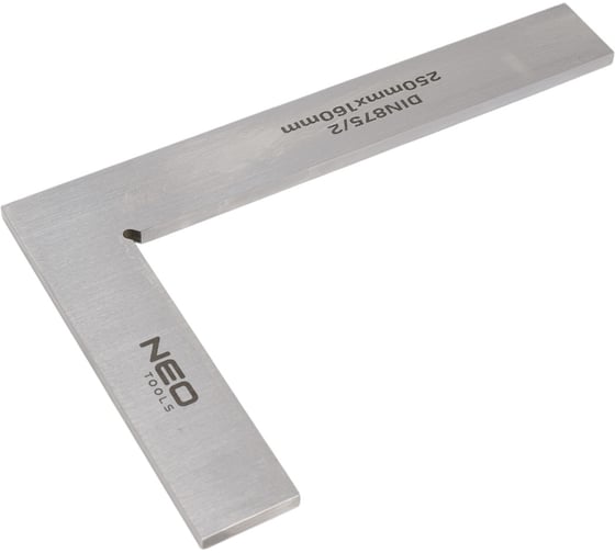 Прецизионный угольник NEO Tools DIN875/2 250x160 мм 72-024