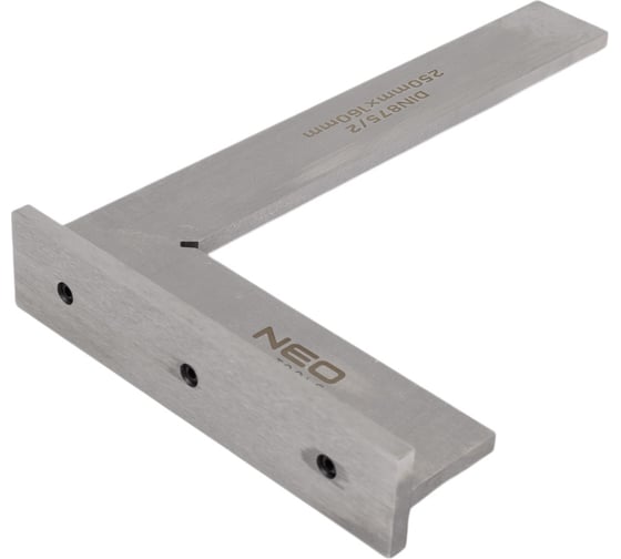 Прецизионный угольник с основанием NEO Tools DIN875/2 250x160 мм 72-034