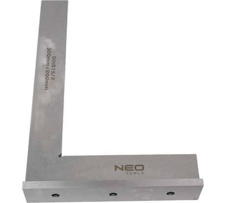 Прецизионный угольник с основанием NEO Tools DIN875/2 300x200 мм 72-035