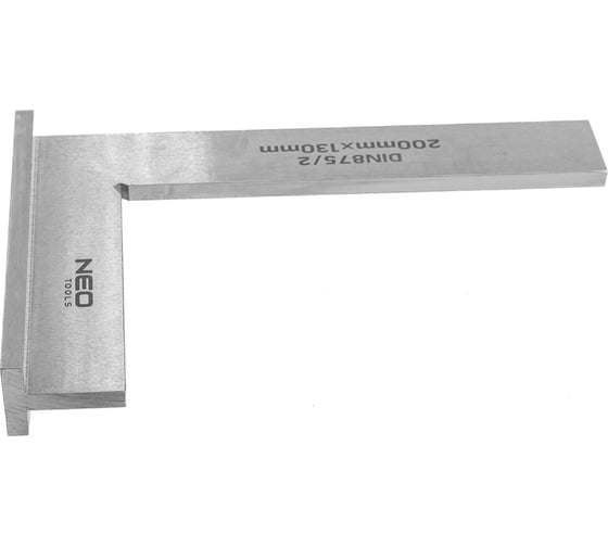 Прецизионный угольник с основанием NEO Tools DIN875/2 200x130 мм 72-033