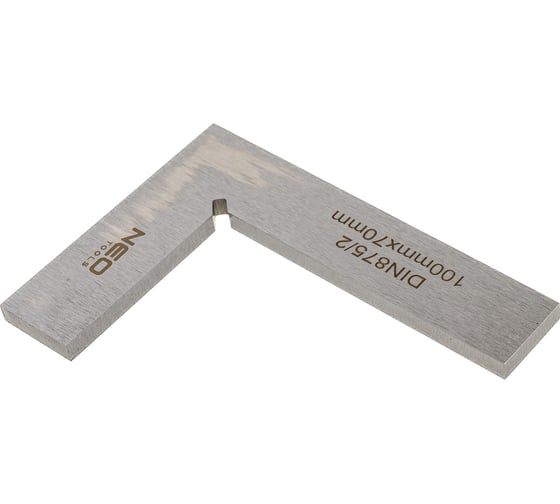 Прецизионный угольник NEO Tools DIN875/2 100x70 мм 72-021