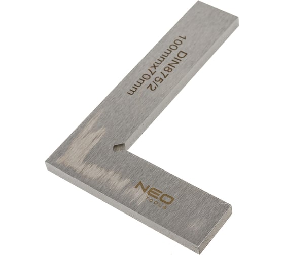 Прецизионный угольник NEO Tools DIN875/2 100x70 мм 72-021
