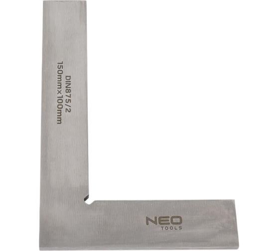 Прецизионный угольник NEO Tools DIN875/2 150x100 мм 72-022