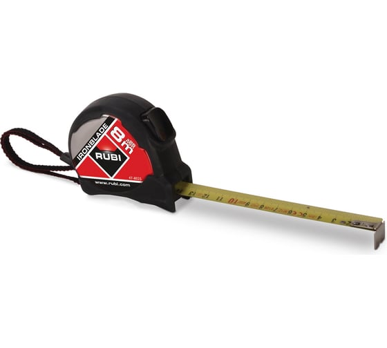 Рулетка RUBI IRONBLADE 8мx25мм 75905 1