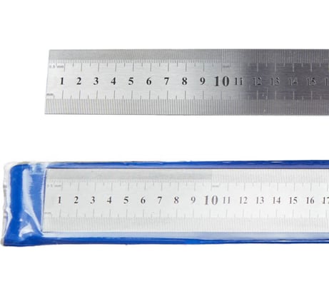 Металлическая двусторонняя линейка ZITOM 1000 мм rl10004