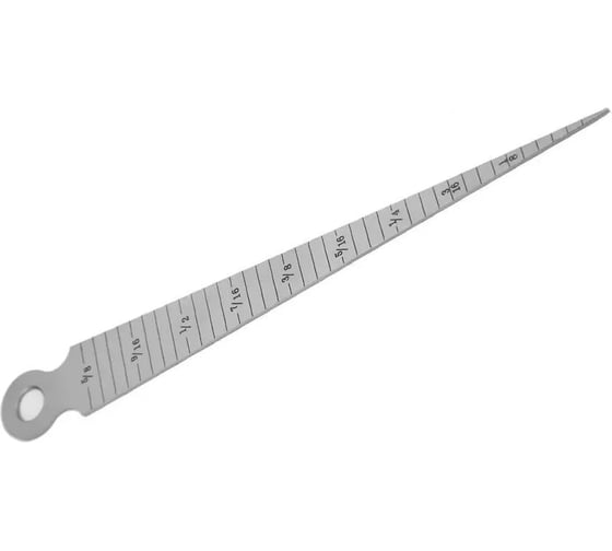 Линейка для измерения отверстий и диаметра Vitatools 15см lineyka-15sm